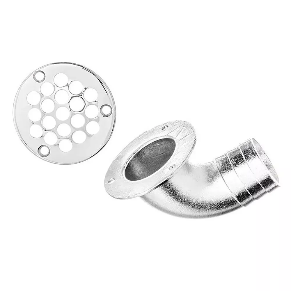 1.5″ Low Profile Curved Cover Drain