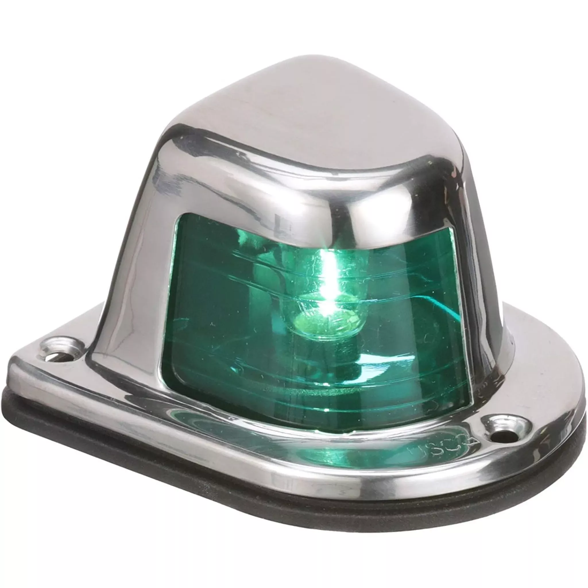 12V Stainless Steel Deck Mount Sidelight