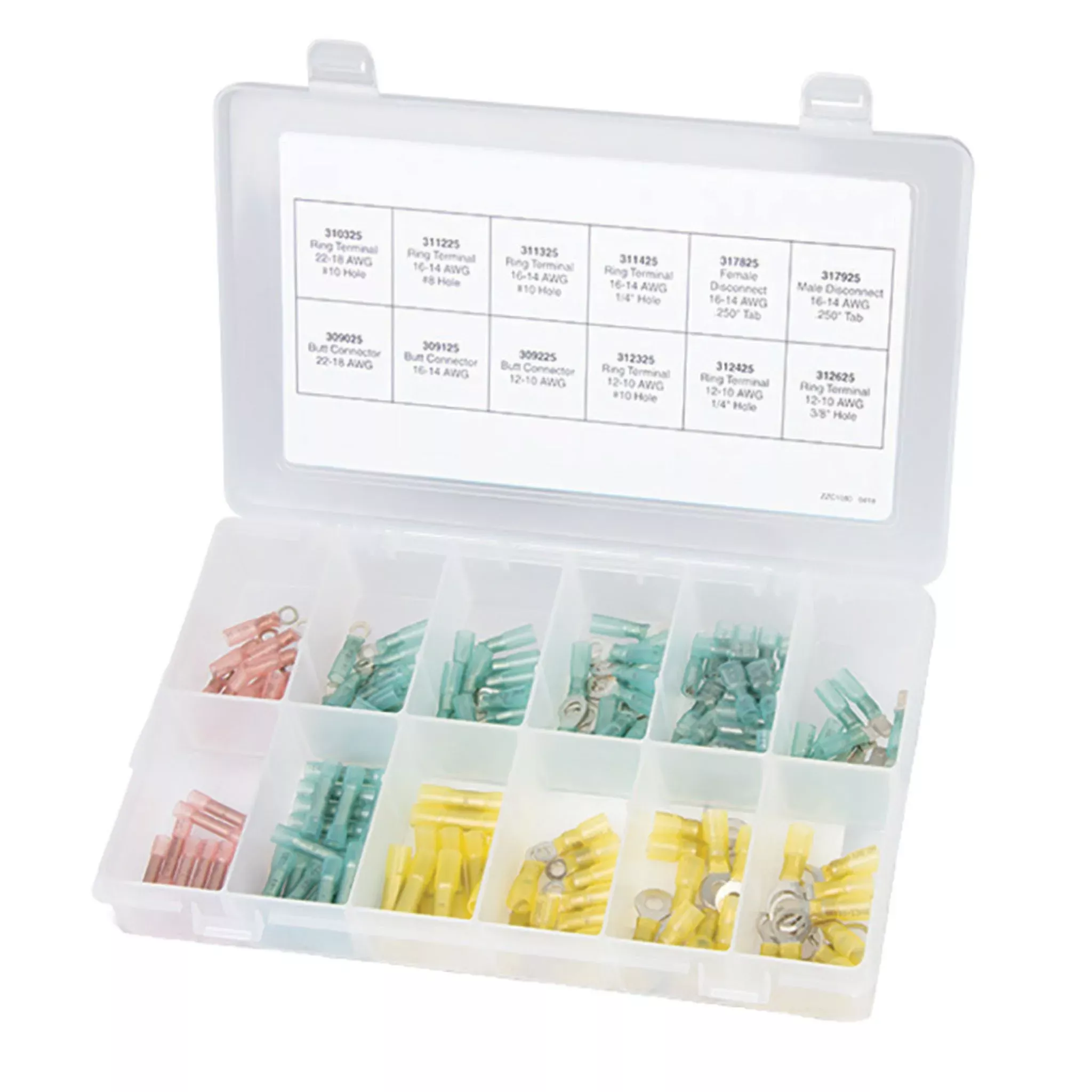160-Piece Heat Shrink Terminals & Connectors Kit