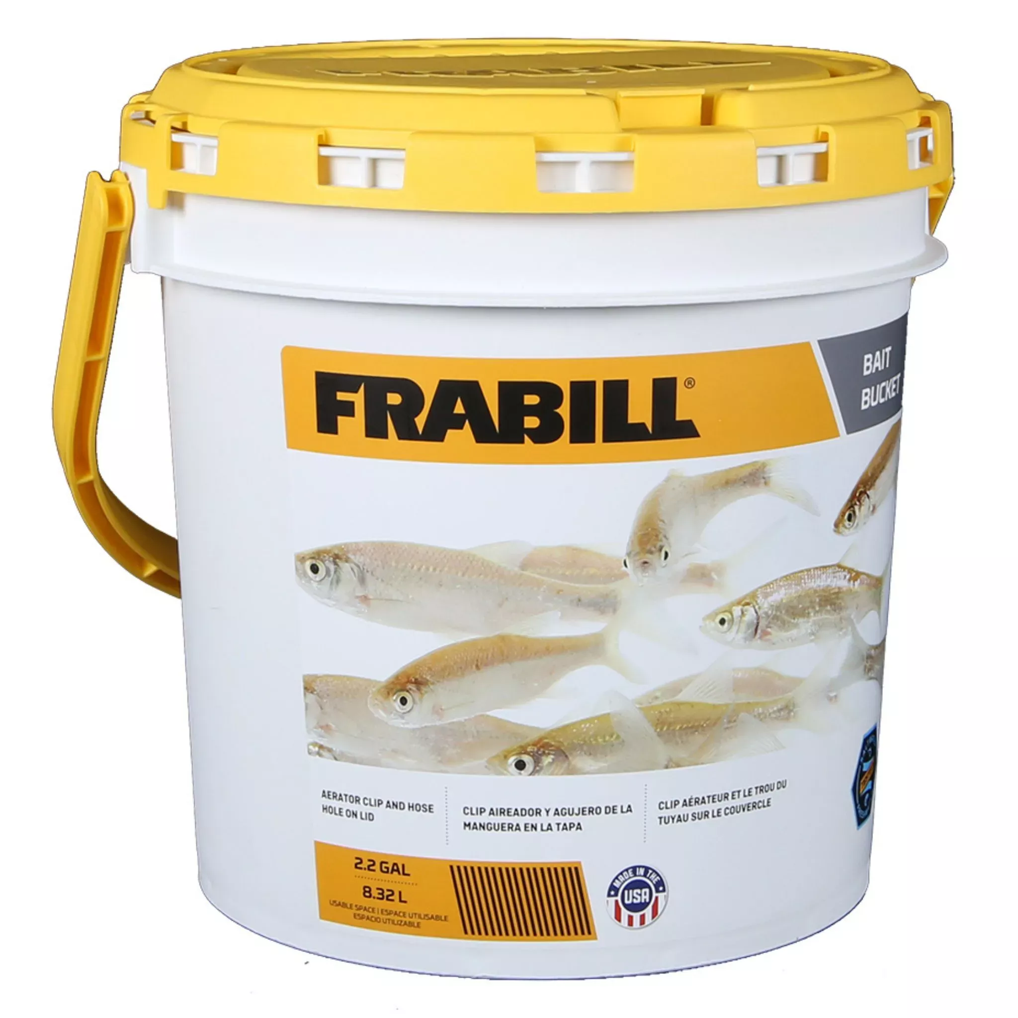 2.2 Gallon Live Bait Bucket