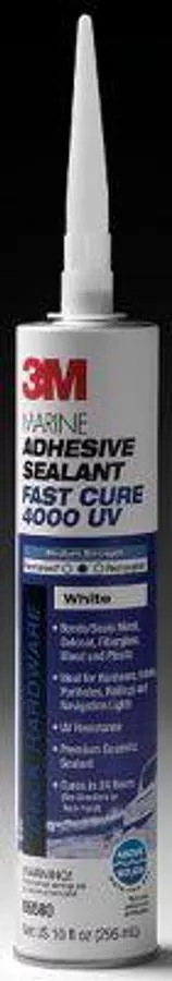 3M 4000UV WHITE FAST CURE SEAL – 10oz