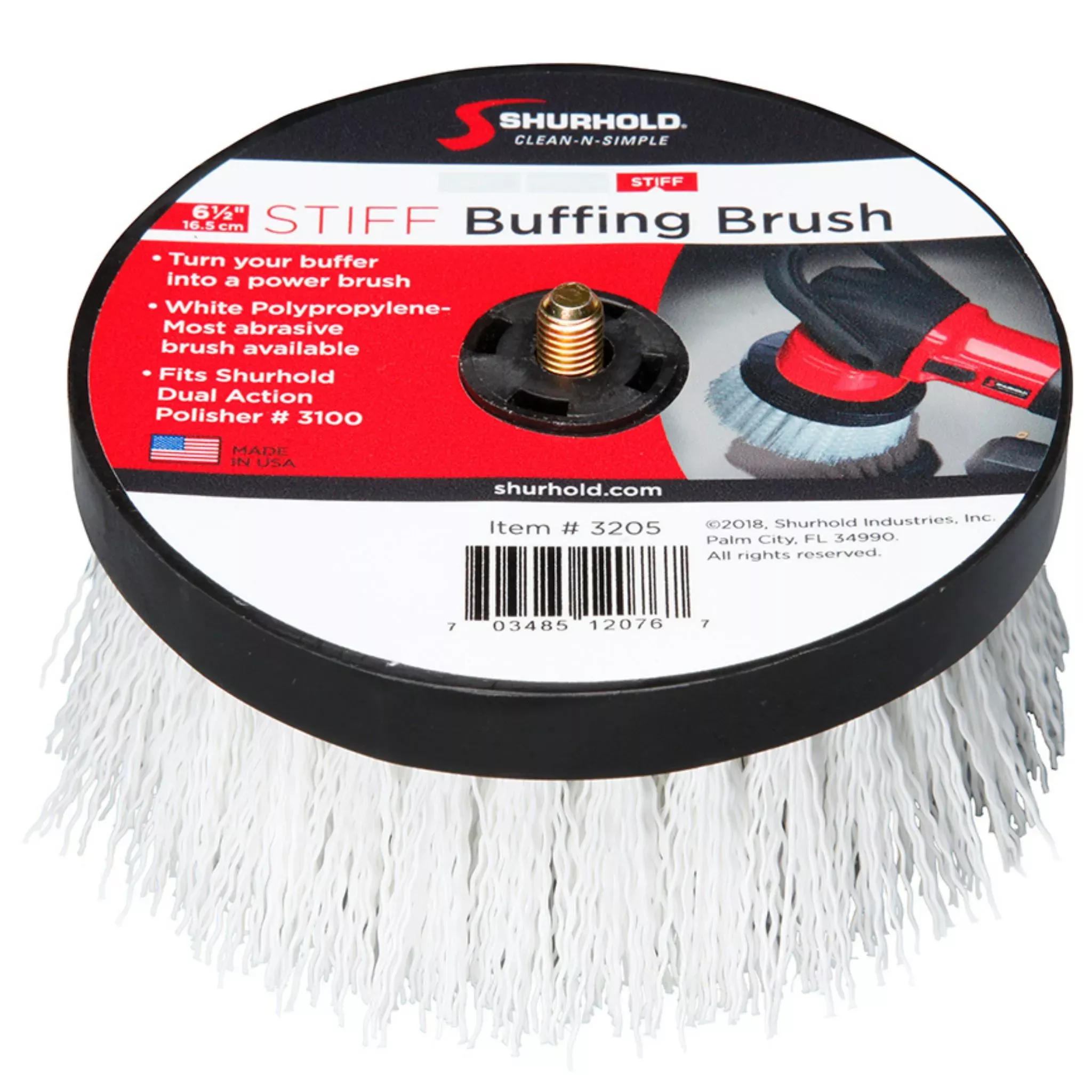 6-1/2″ Brush Head Polisher Attachment
