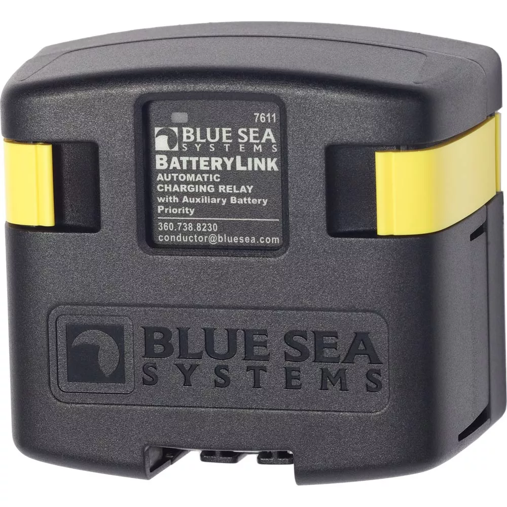 7611 DC BatteryLink™ Automatic Charging Relay – 120 Amp w/Auxiliary Battery Charging