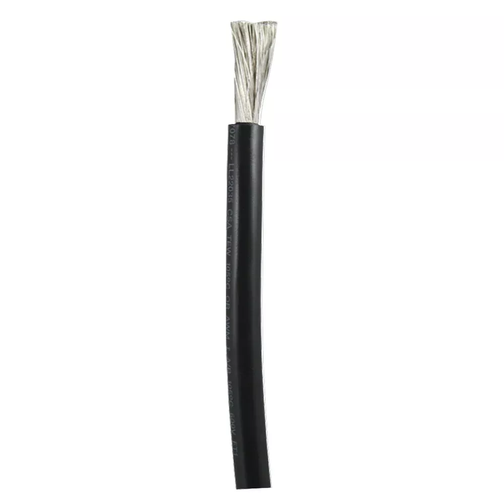Ancor Black 2/0 AWG Battery Cable – 100′