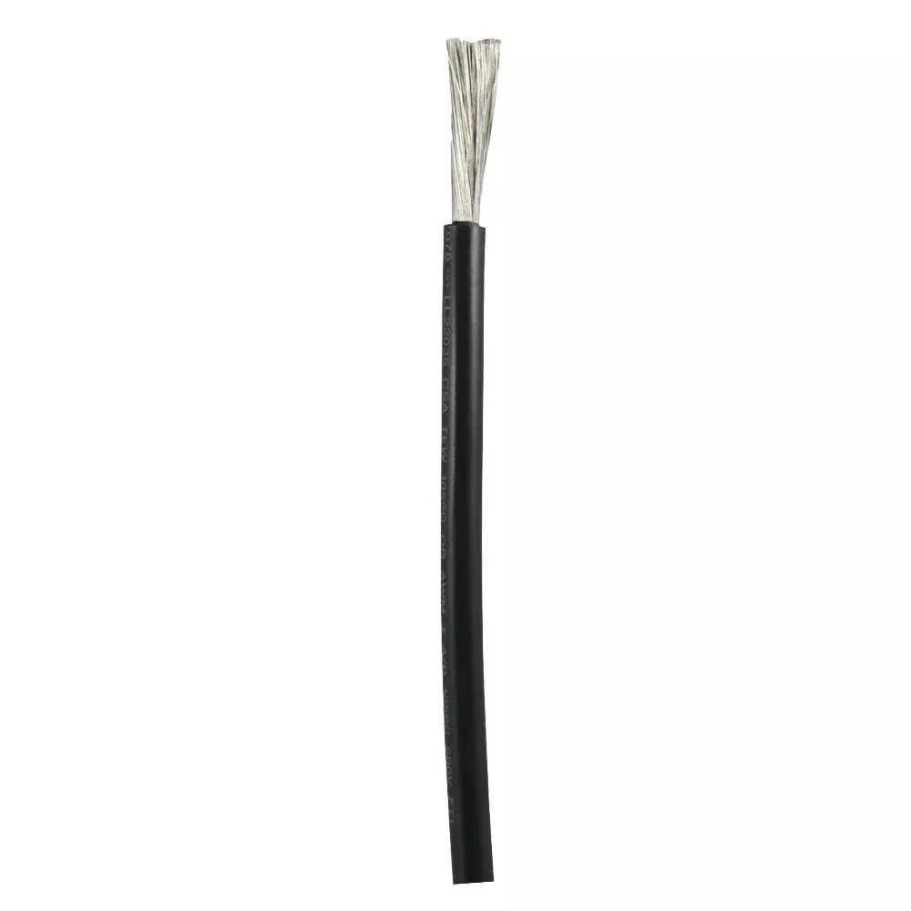 Ancor Black 4 AWG Battery Cable – 100′