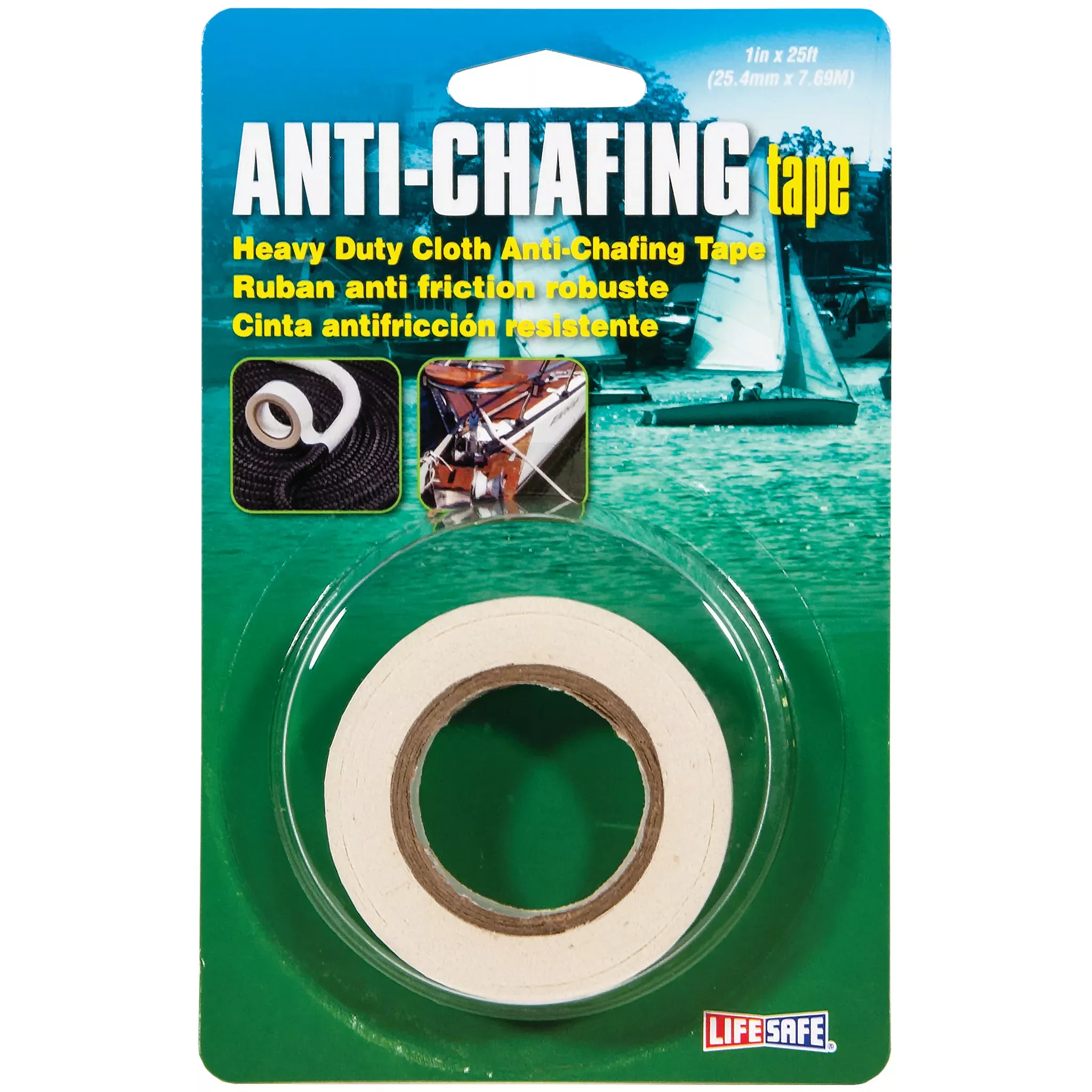 Anti-Chafing Tape 1″ x 25ft – White