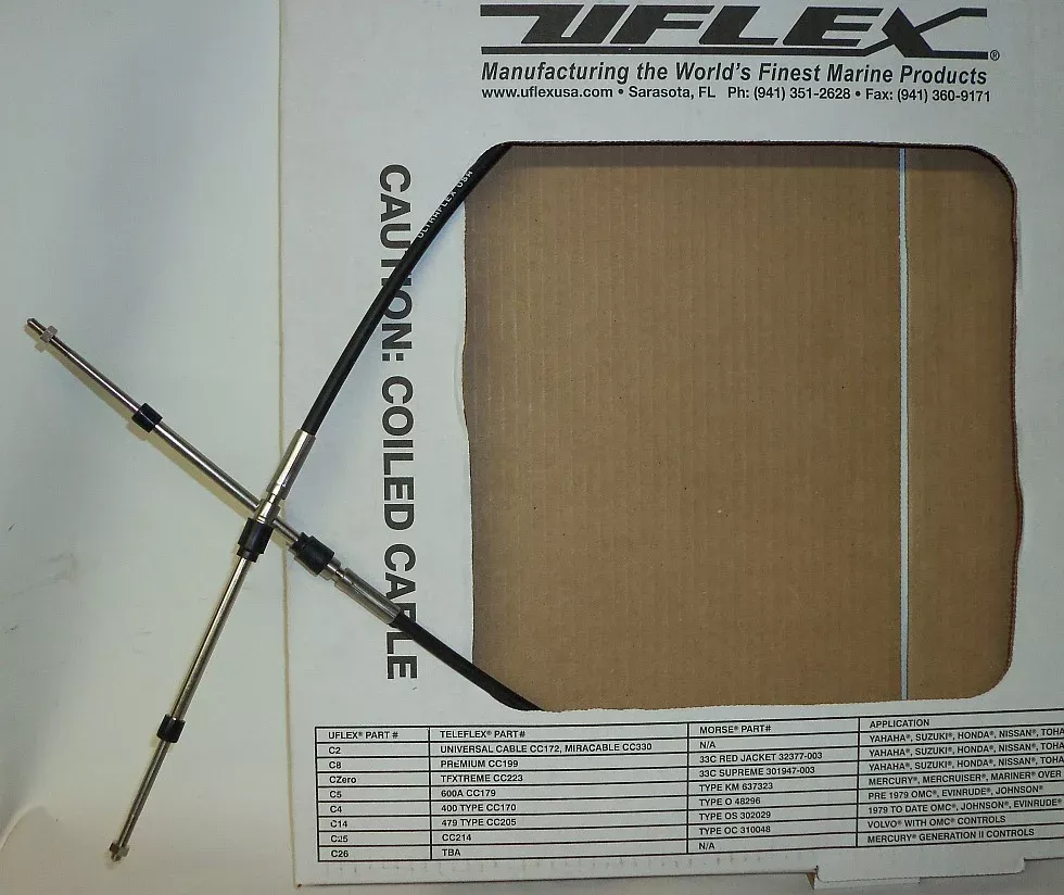 Cable, Throttle / Shift – 11′