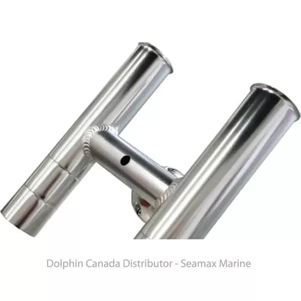 Dolphin Twin Rod Holder – Anodized