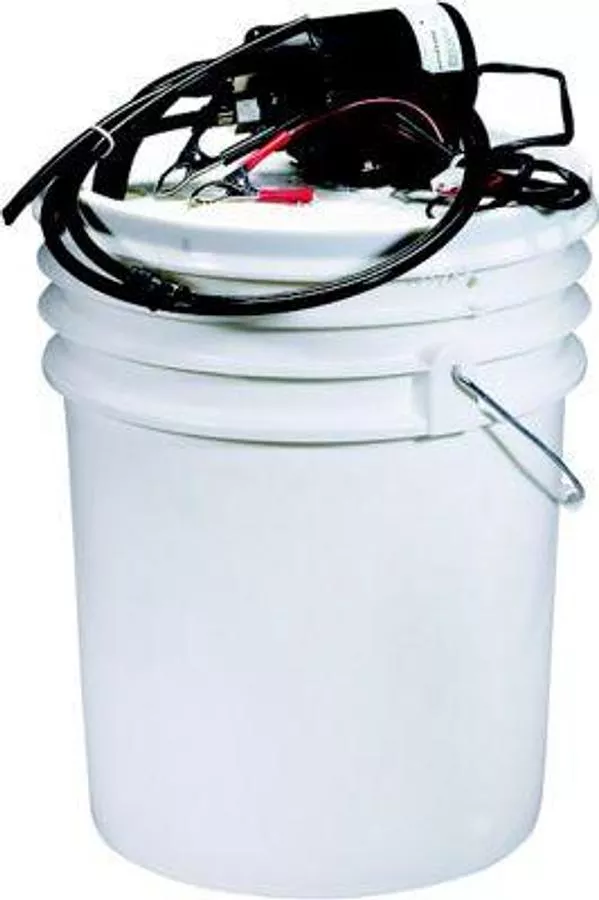 JOHNSON PUMP 65000 12V COMPLETE OIL CHANGE KIT WITH PAIL