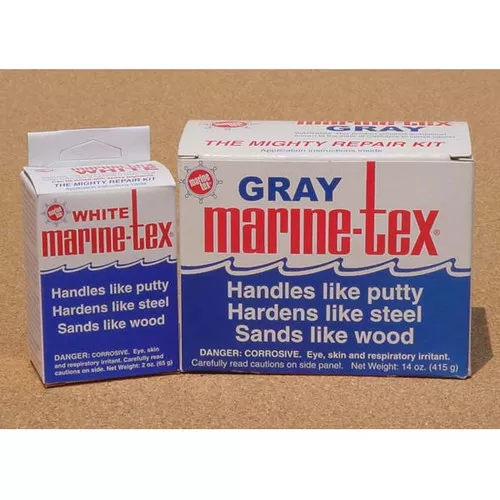 Marine Tex Epoxy Putty Repair Kit - Gray