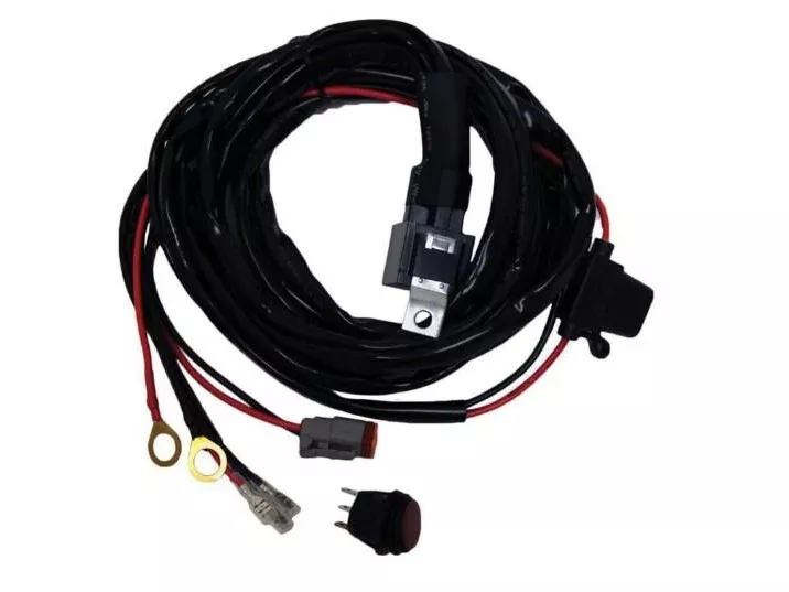 PLASHLIGHTS Wiring Harness – 120W (Up To 20″ Bar Or Equivalent ) DT