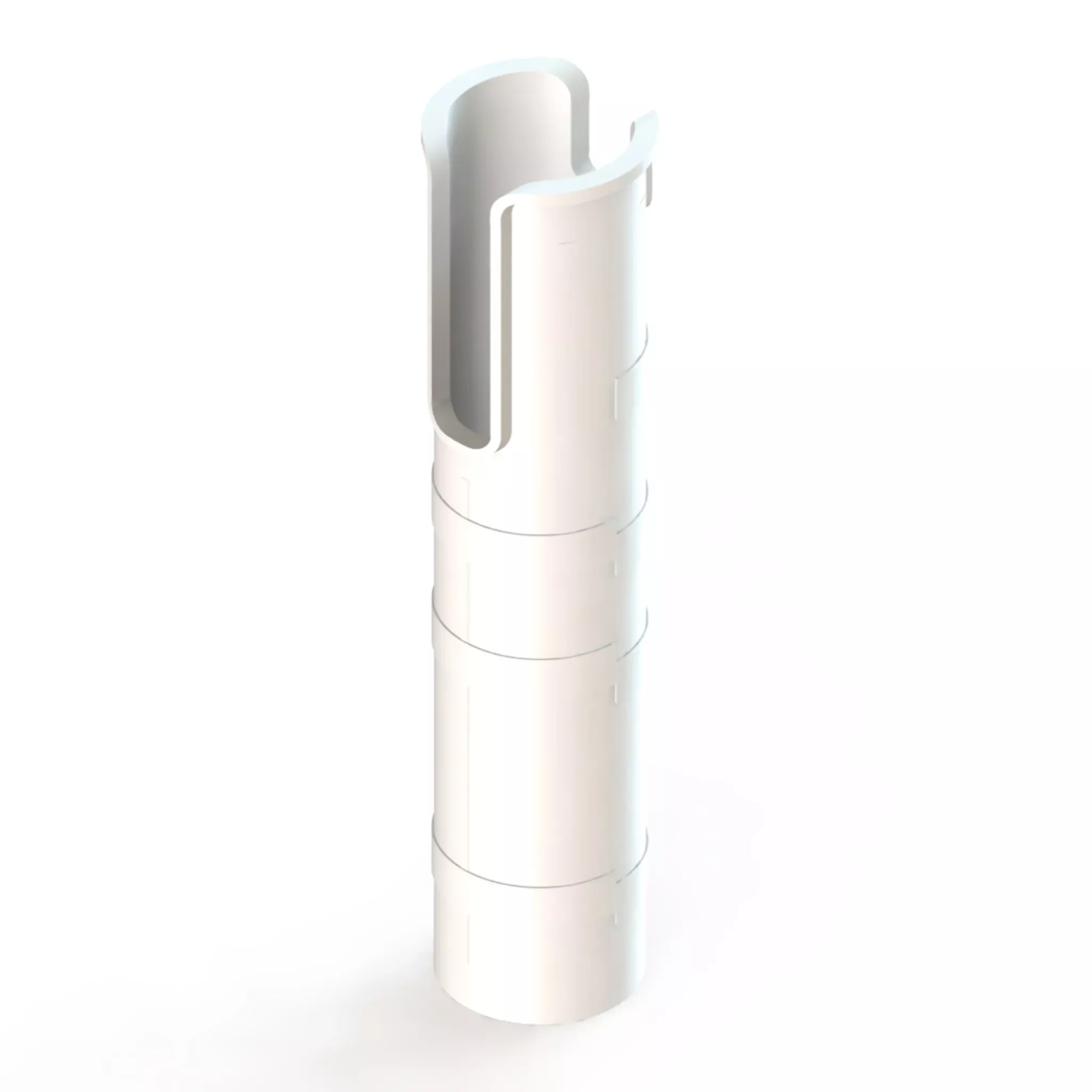 Slotted Rod Holder Liner-White