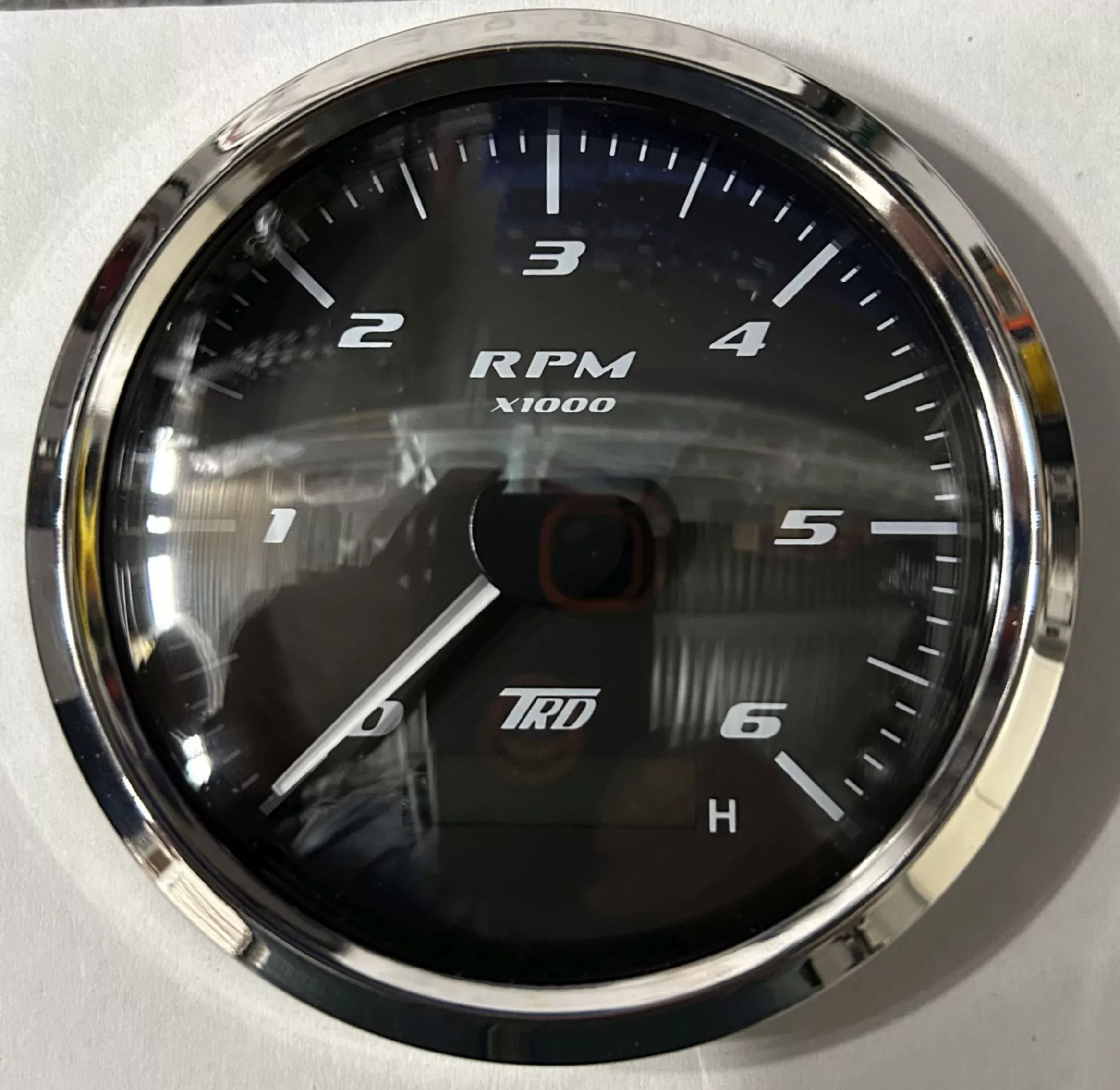 TRD – 5″ Tach w/Hourmeter BLACK