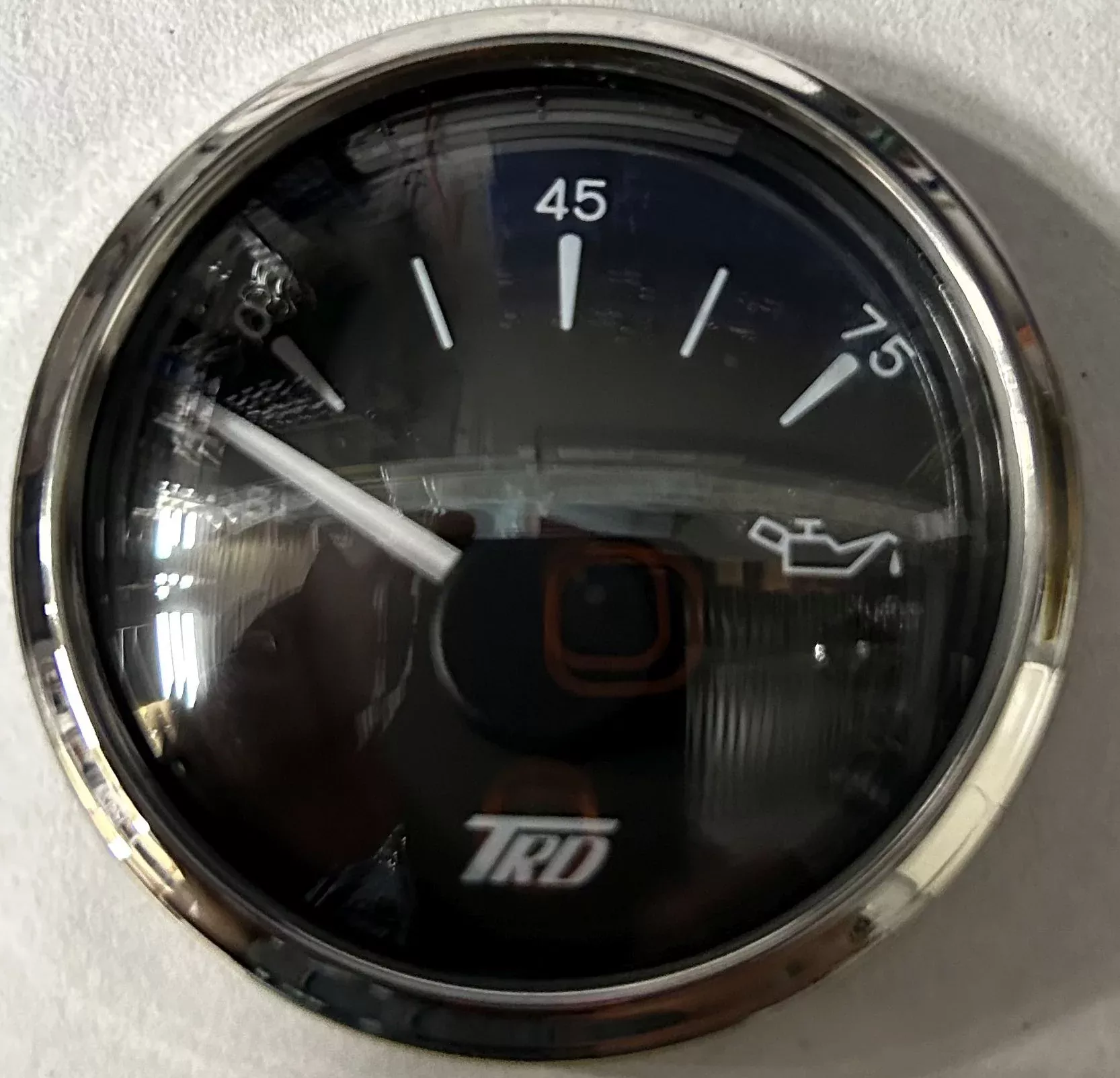 TRD Oil Pressure Gauge – Black
