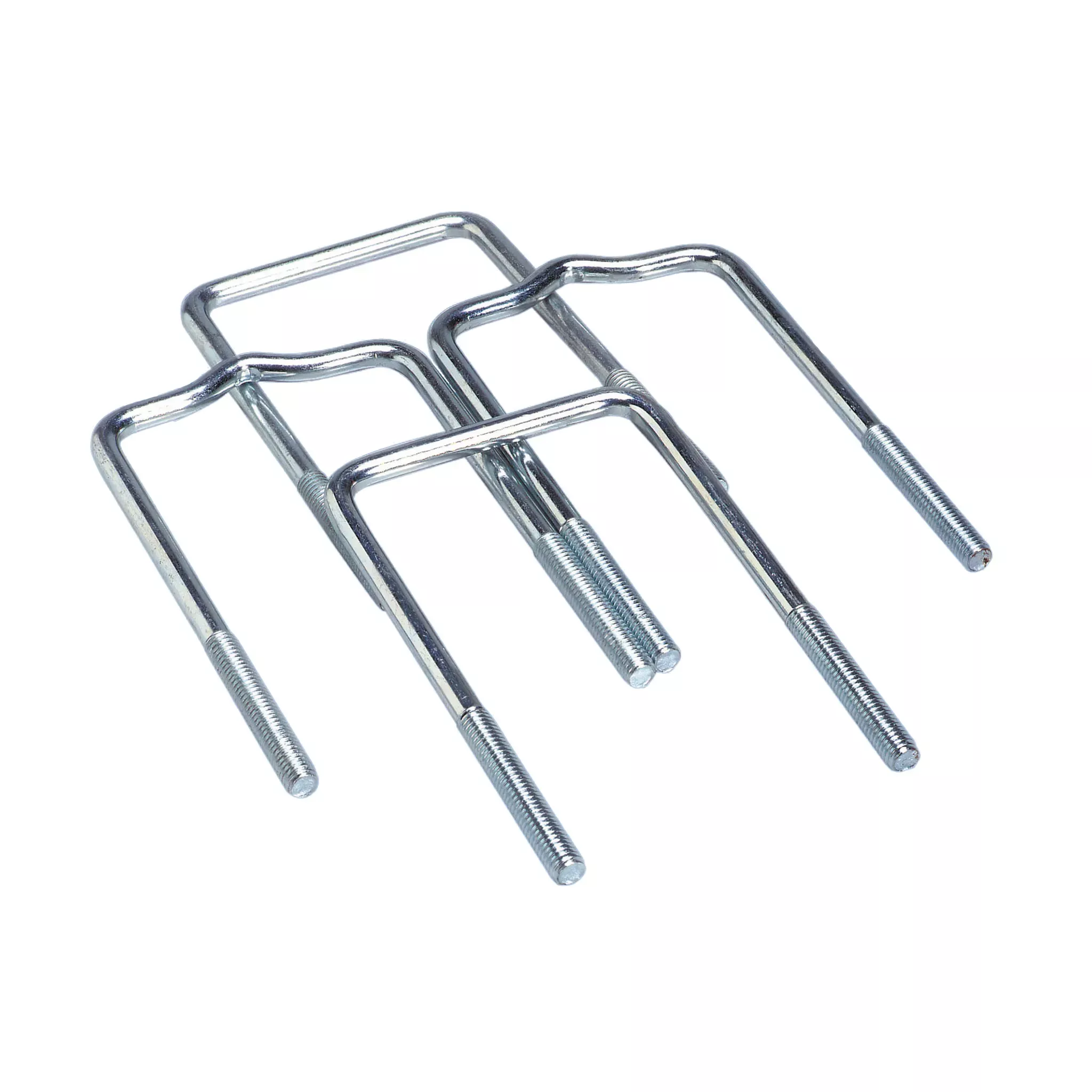 Zinc U-bolt Pack 3/8″ x 3-1/2″ x 6